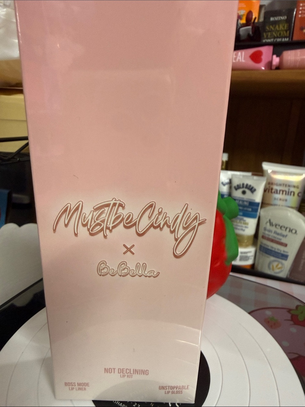 Must be Cindy x Be bella Not Declining Lip kit